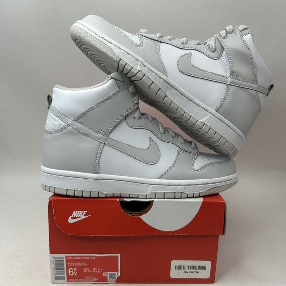 Nike Shoes Dunk High GS “Vast Grey” 2024 - Picture 1 of 5